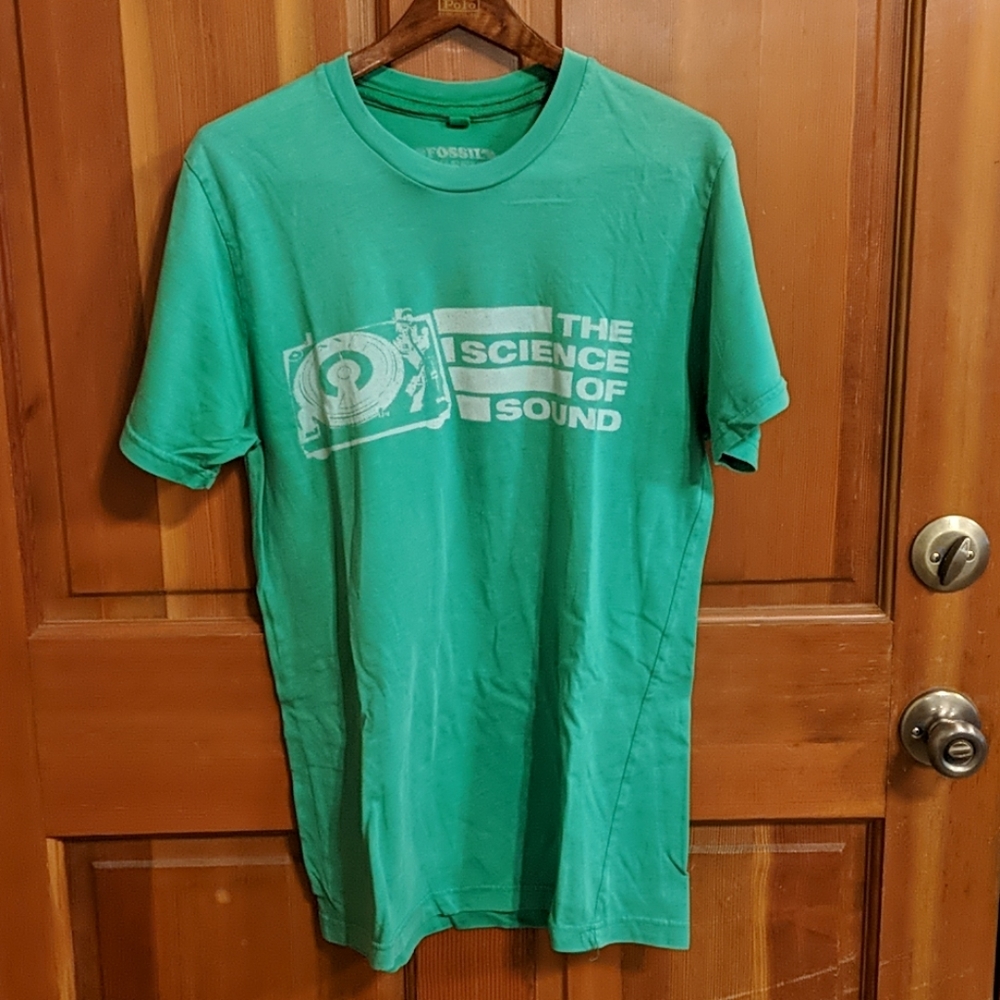Vintage Fossil T-shirt "The Science of Sound"